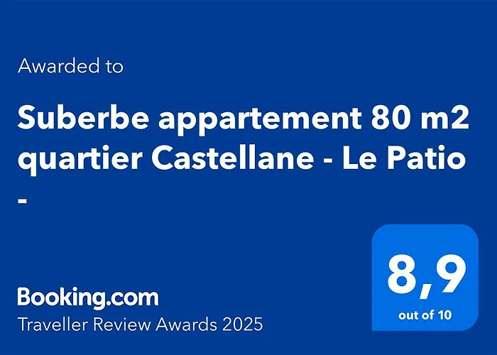 Suberbe Appartement 80 M2 Quartier Castellane - Le Patio -